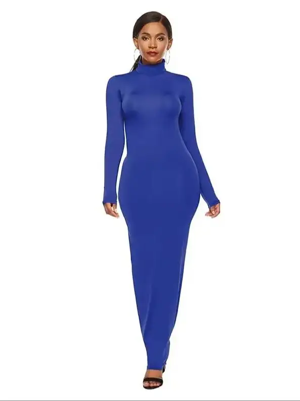 Royal blue dress