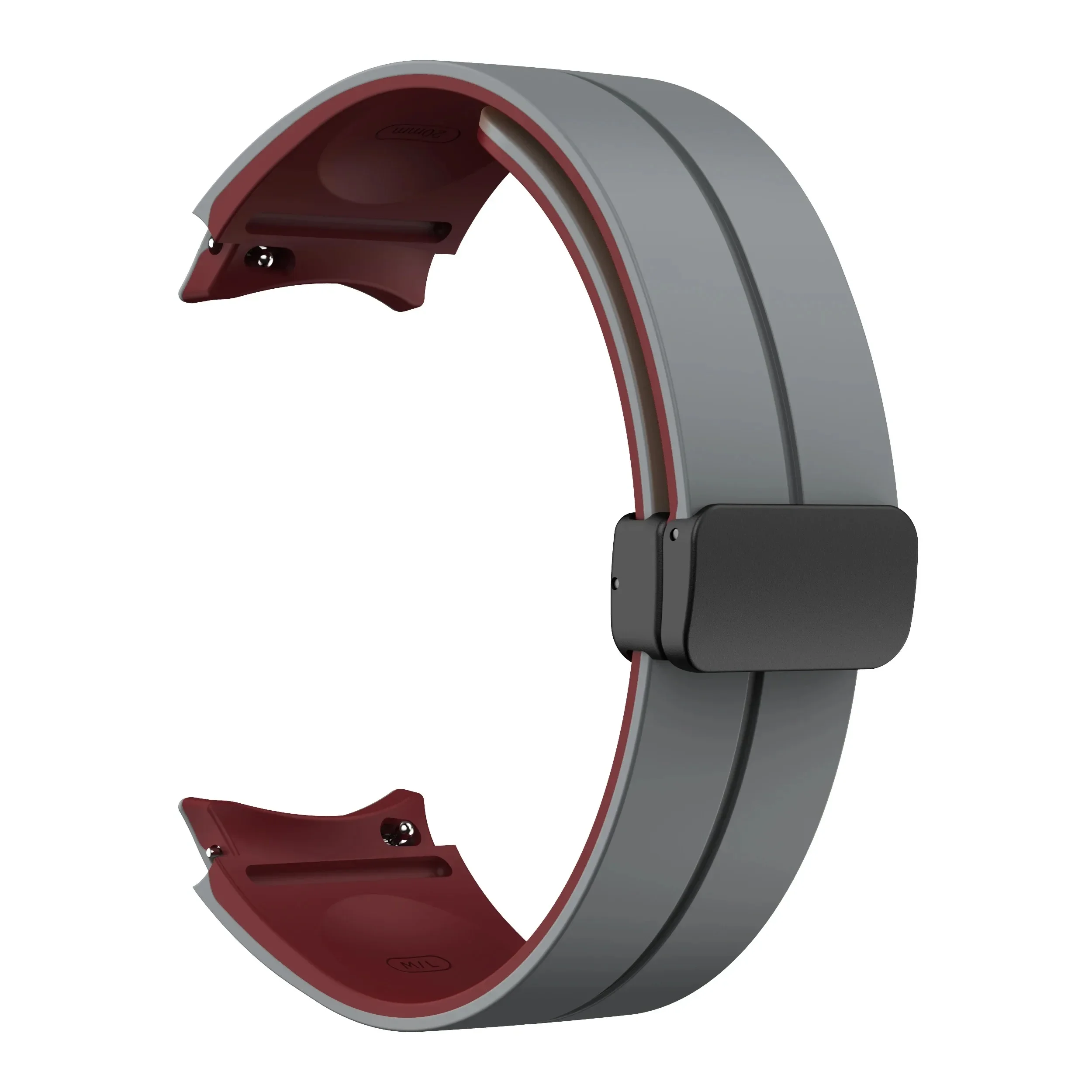 Gray Wine Red