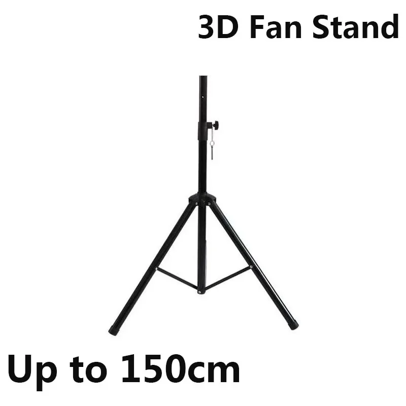 3D Projector Fan Stand Tripod Portable Advertising Fan Tripod Stand for 3d Hologram Fan Projector Adjustable Bracket Stand
