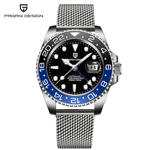 Mesh black blue