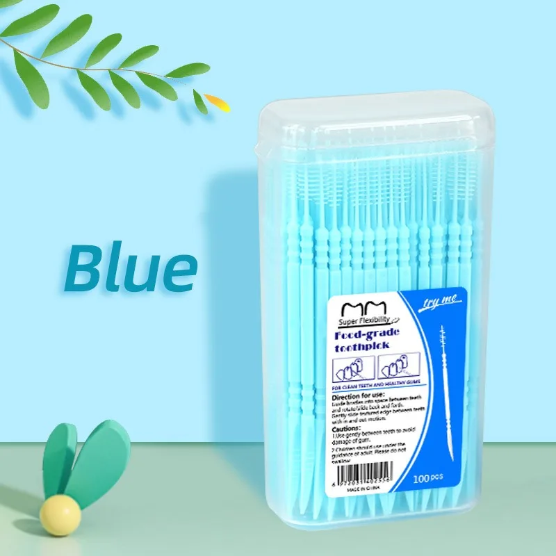 100PCS Blue