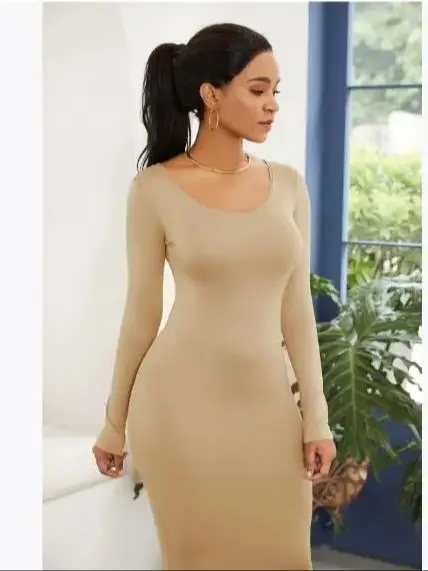 Khaki dress
