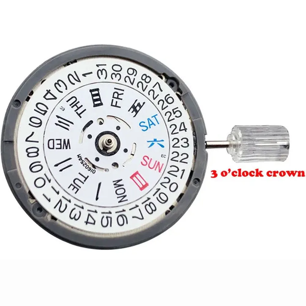 white NH36 3H crown