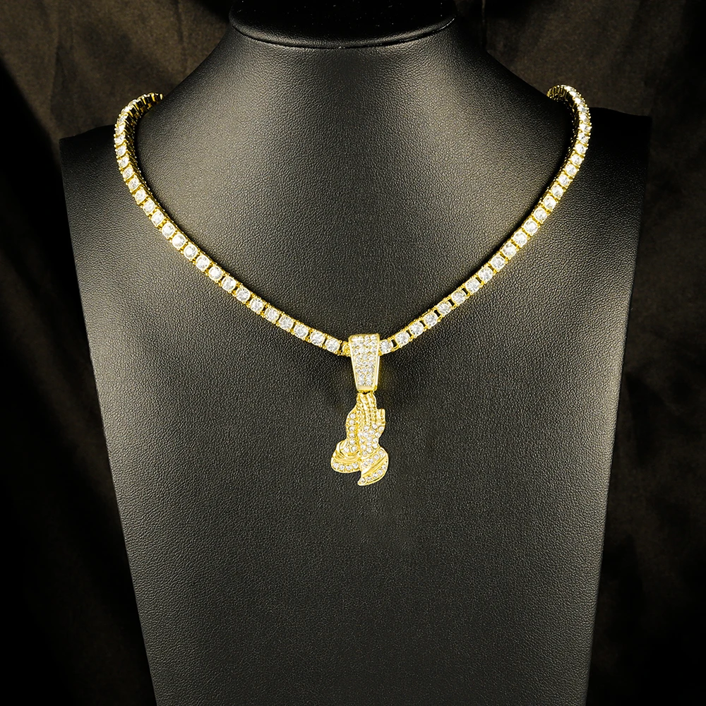 Gold Tennis Chain B