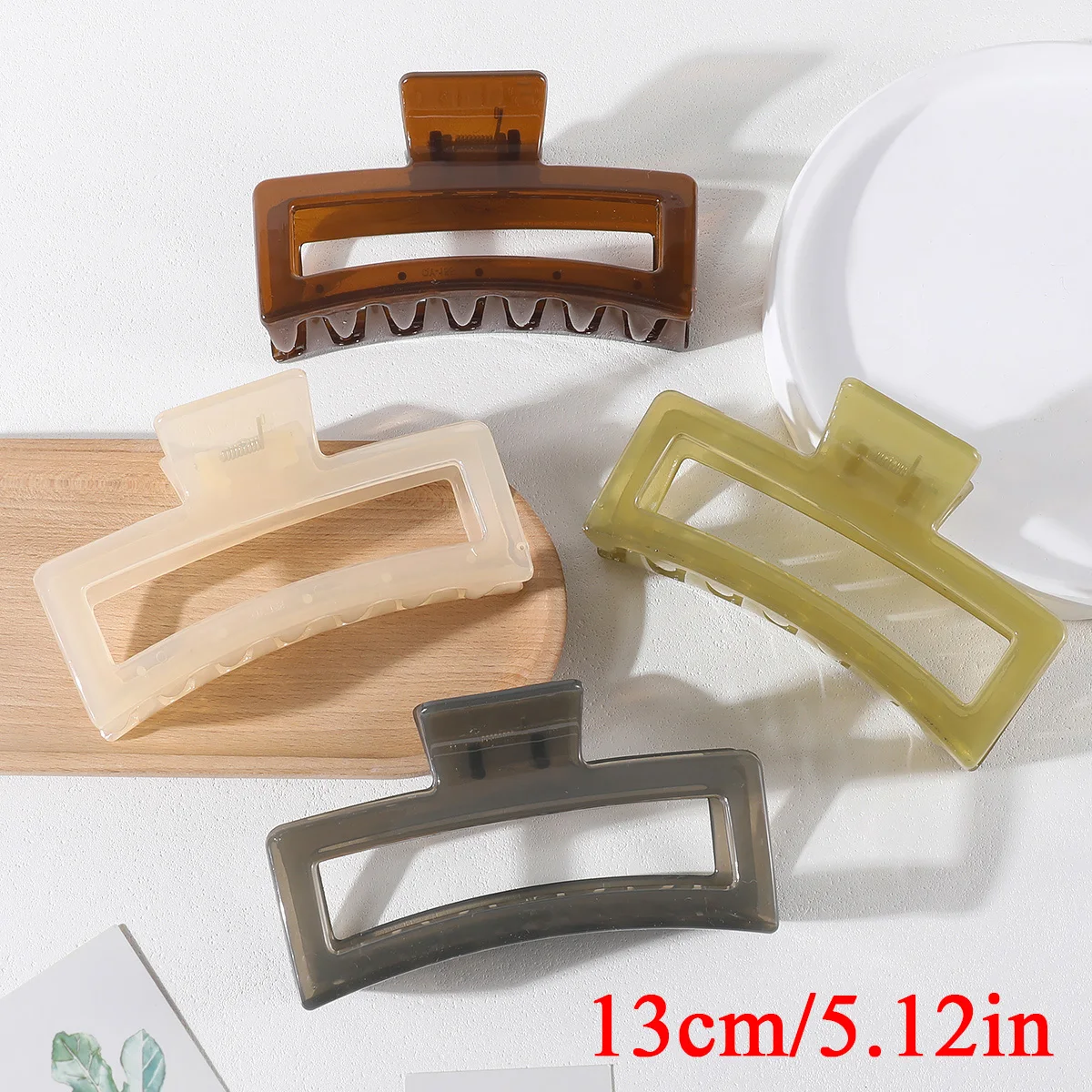 4pcs green gray 13cm