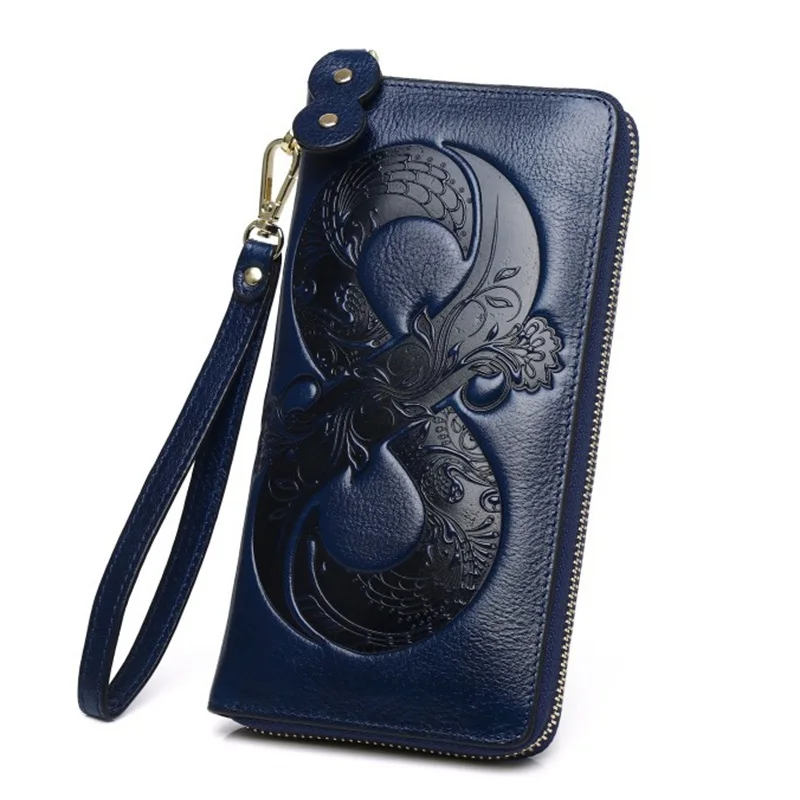 blue wallet