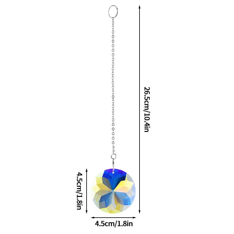 Butterfly Wind Chime Crystal Suncatcher  Diamond Hanging Pendants Creative Sun Catcher Chaser Ornament Home Window Garden Decor