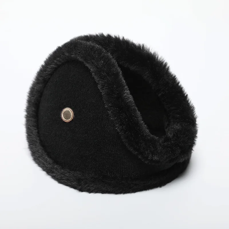 Plush Thicken Ear Warmers Stylish Diameter 13cm  Fleece Earmuffs Comfortable Unisex Earmuffs For Skiing And Snowboarding New