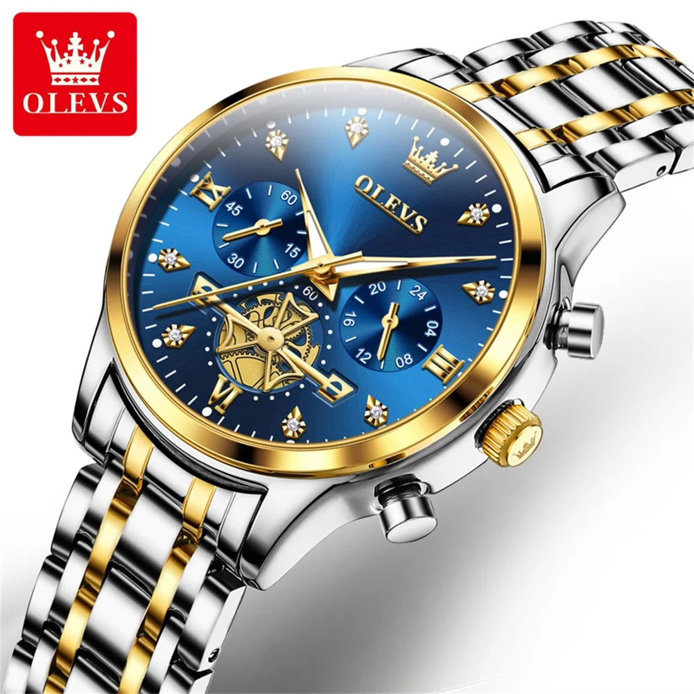 Silver Gold Blue