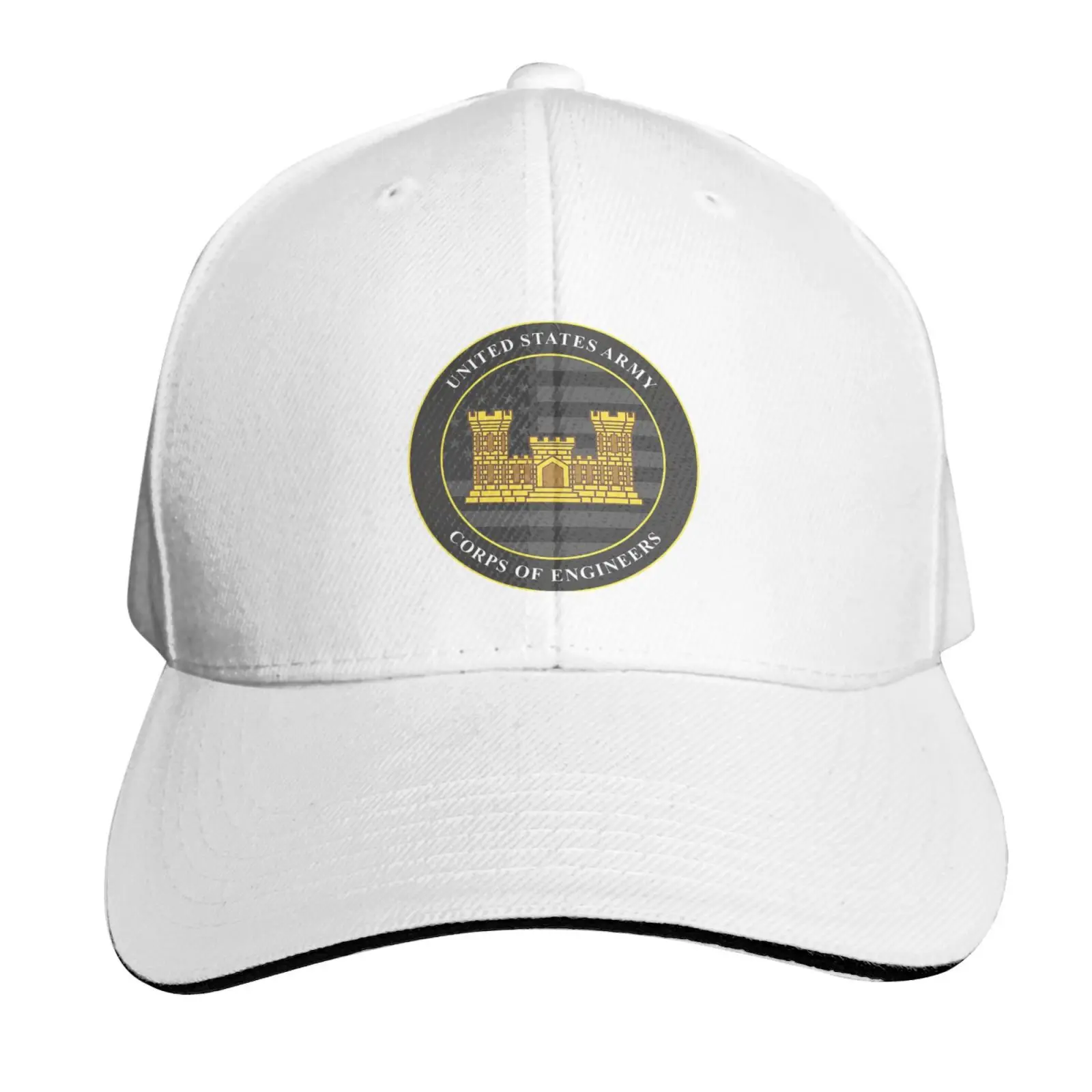 Army Corps of Engineers USACE Baseball Caps Sandwich Caps Dad Hat Unisex Adjustable