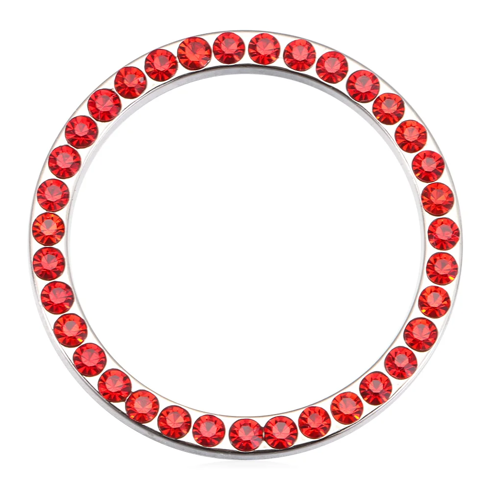 Car SUV Bling Decorative Accessories Automobiles Start Switch Button Decorative Diamond Rhinestone Ring
