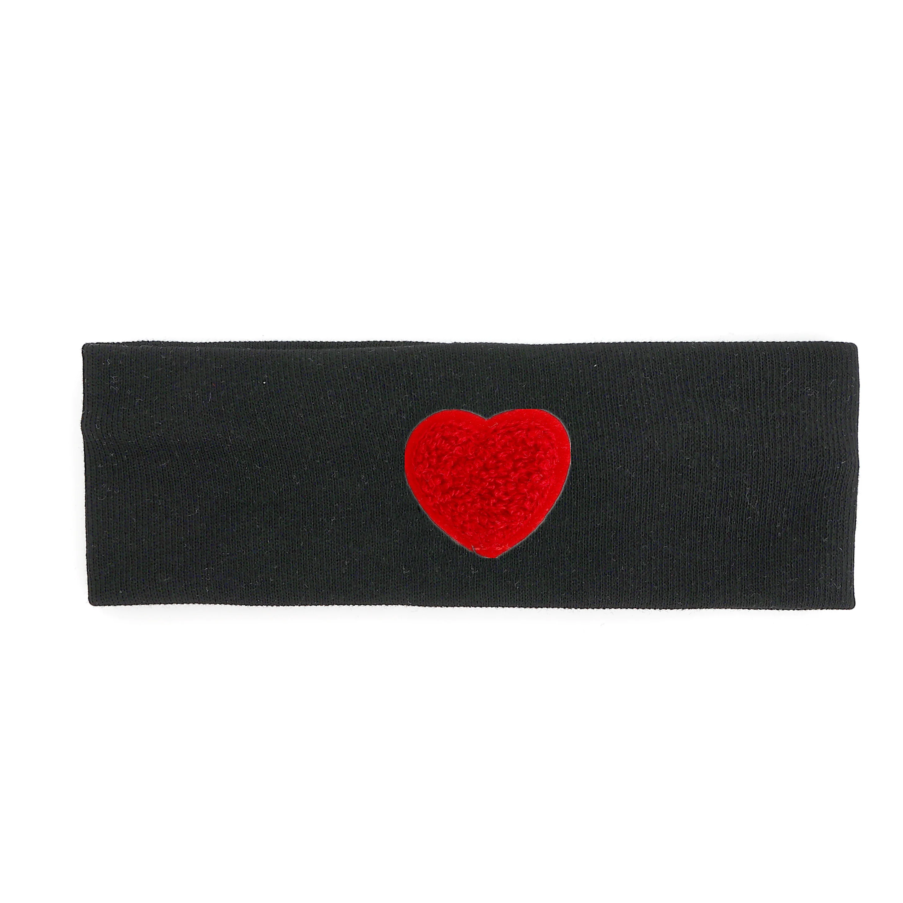 BLACK RED HEART
