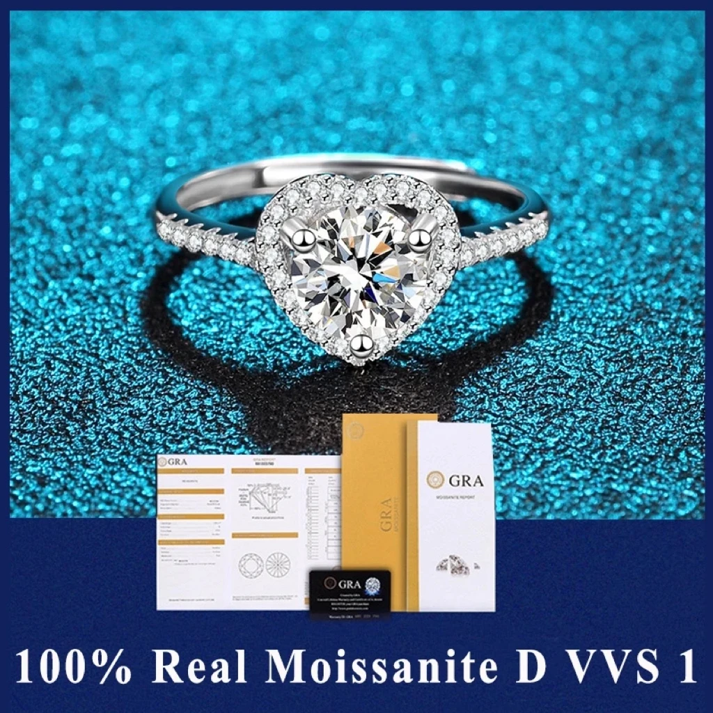 Moissanite Ring-4