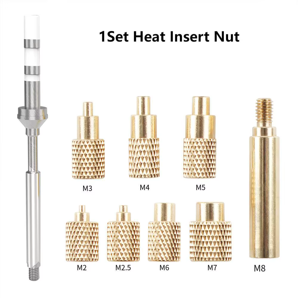 1set heat insert nut