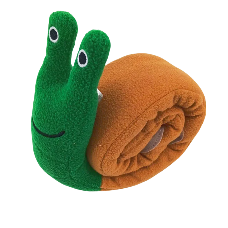 Dark green snail