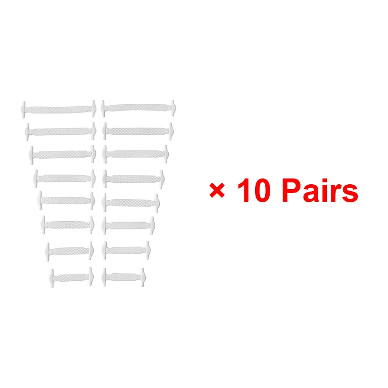 10 pairs-white