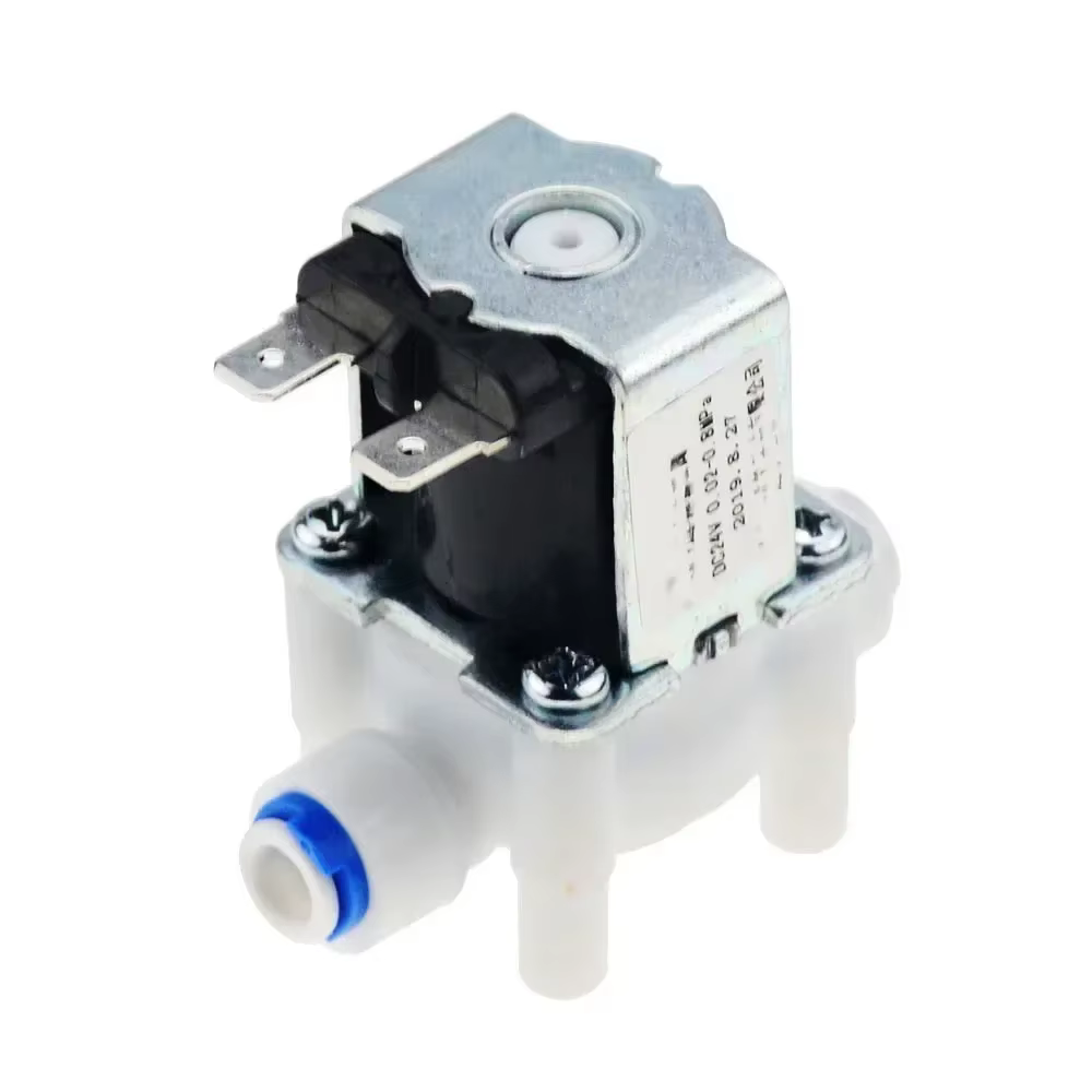1/4 " Normally closed Electric Solenoid Valve Magnetic DC12V 24V AC220V Water Air Inlet Flow Switch Washing Machine Dispenser