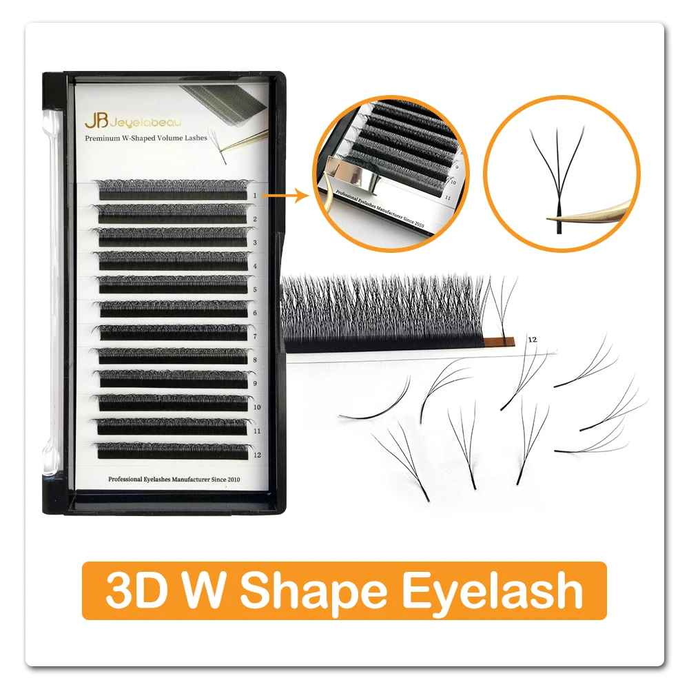3D W lashes