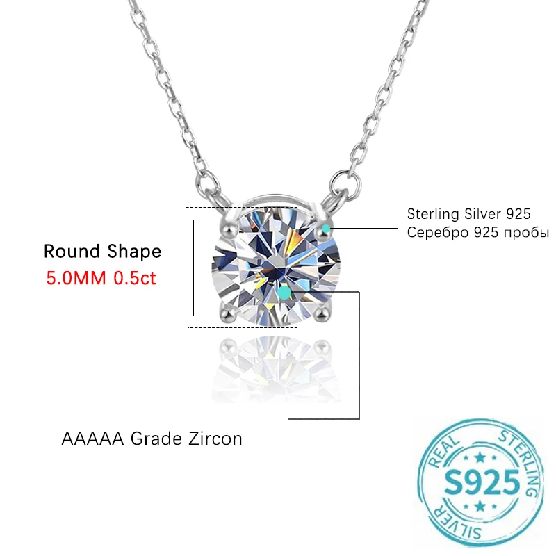 5.0mm AAAAA Zircon