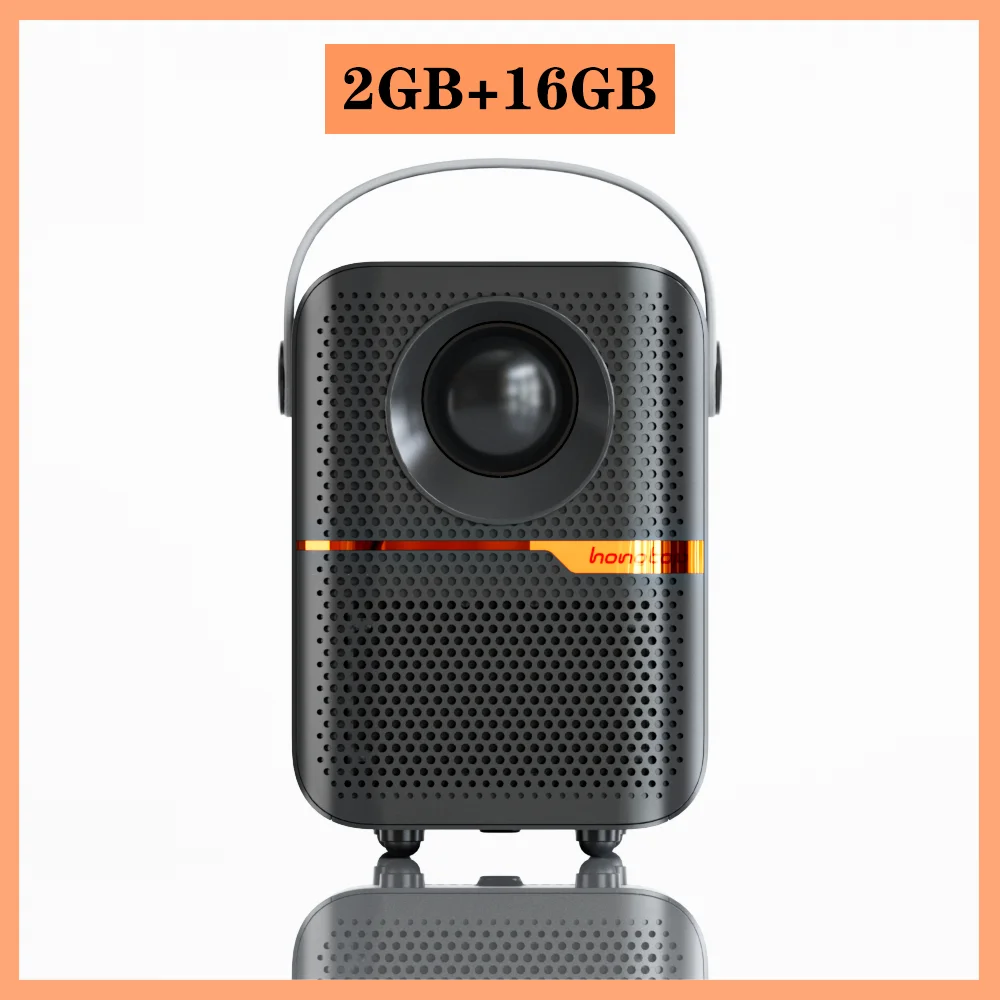 HONGTOP P11 Smart Projector 1080p Android 10.0 MINI Portable WIFI Home Cinema 720P for SAMSUNG Apple Outdoor 4K Movie Projectors