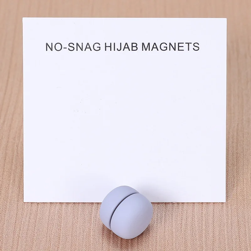 WLP Fashion Matte Silk Scarf Magnetic Brooch Hijab Round Clips for Women Shawl Muslim Strong Magnetic Button Turban Accessories