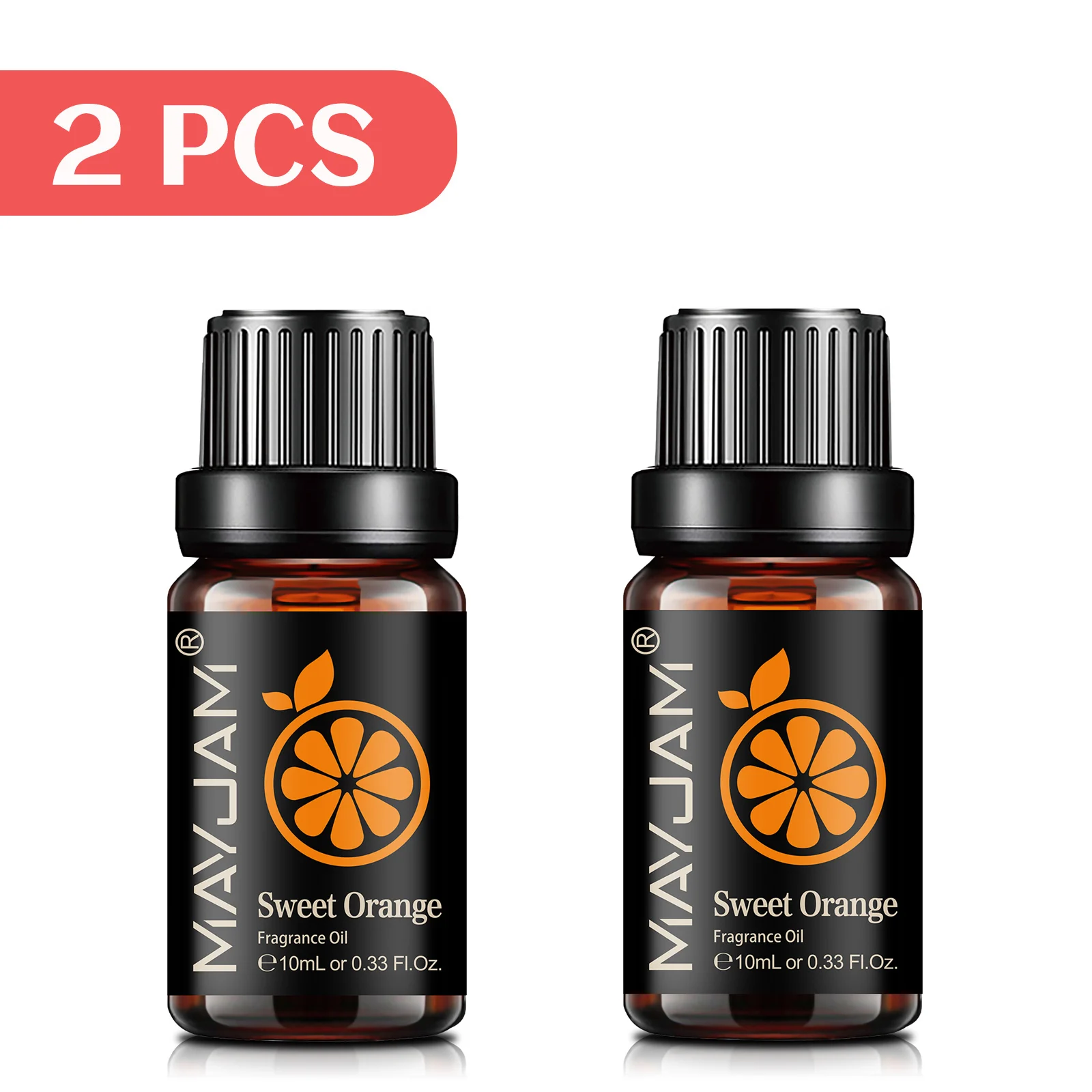 2pcs Sweet Orange