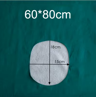 60-80cm with hole