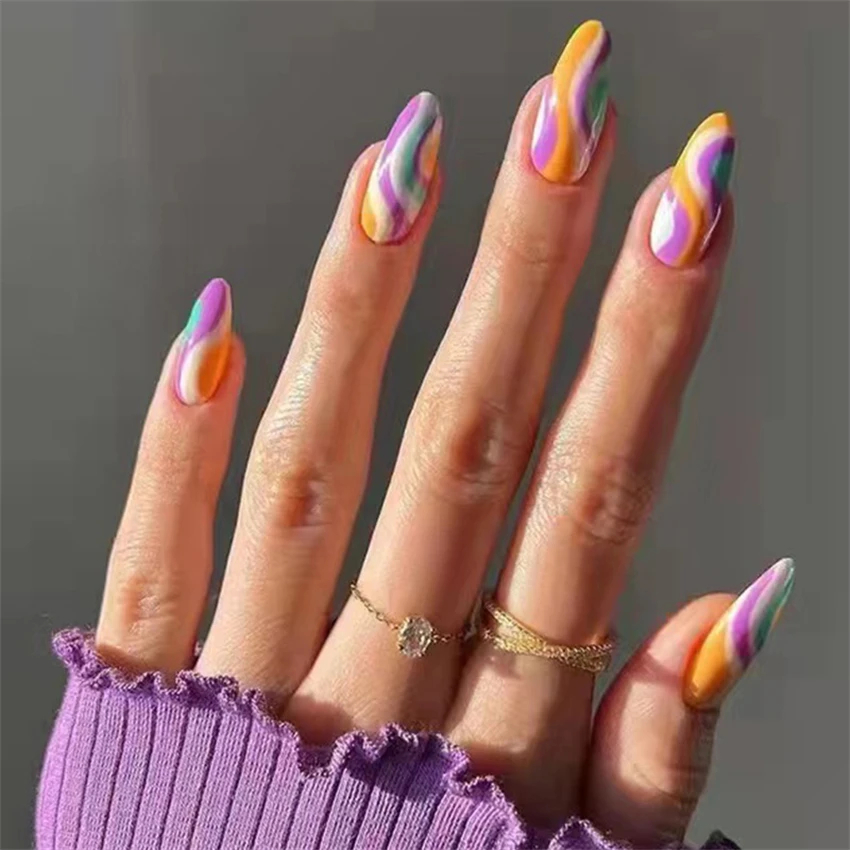 Almond Nails-W106