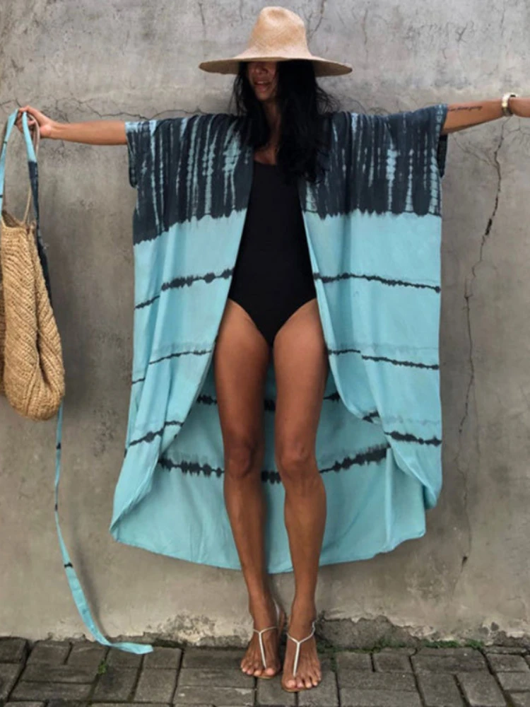 sky blue kimono