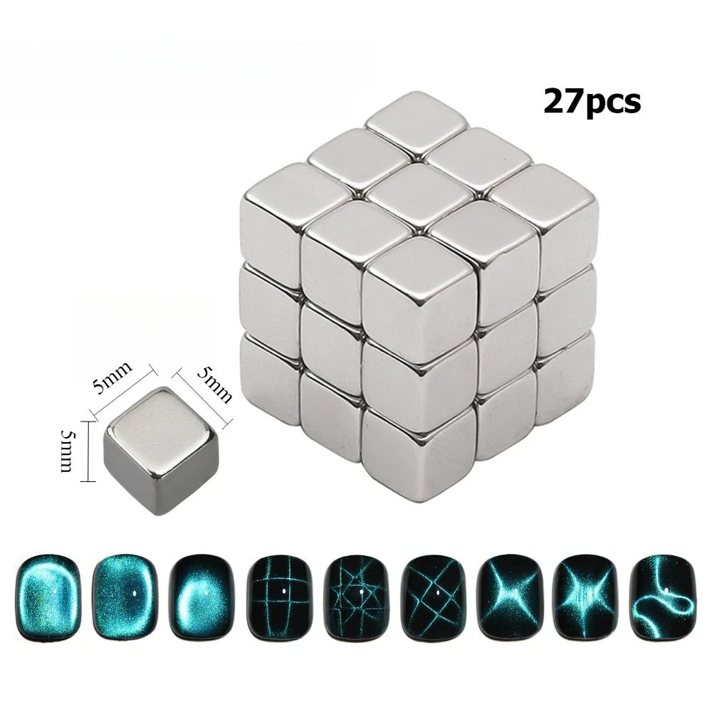 27Pcs 5x5x5mm