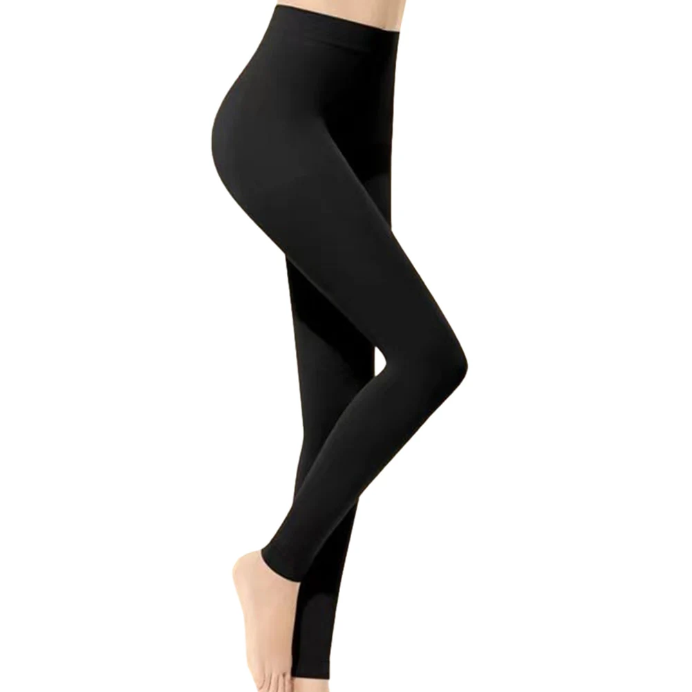 Women Elastic Compression Pantyhose Tight Flesh-Colored Bare Legs Leggings Butt Lifting Leg Shaping Leggings Beautiful Leg Socks