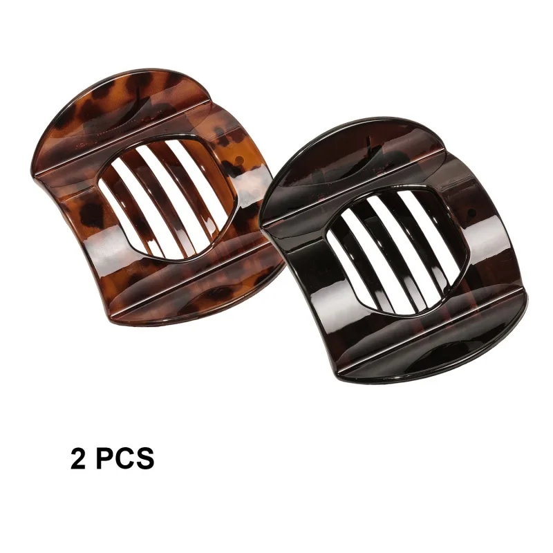 2PCS-Brown Leopard