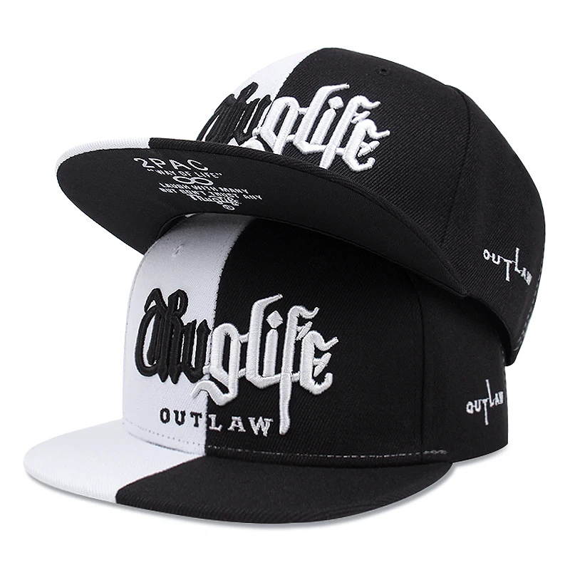 Black White