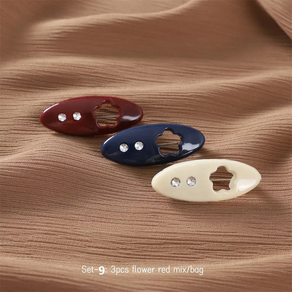 Multicolor Headscarf Colored plastic Clips Pins Hijab Scarf Clips Muslim Arab Shawl Islamic Anti glare Accessories Women Jewelry