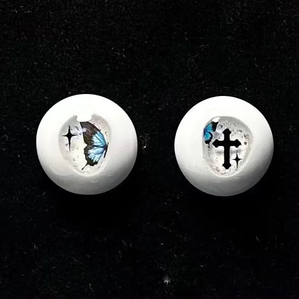 Doll Eyes Resin For BJD SD Doll Eyes Anime DIY Handmade Eyes Doll Accessories Eyeball Plaster 12mm/14mm/18mm/20mm/22mm/24mm