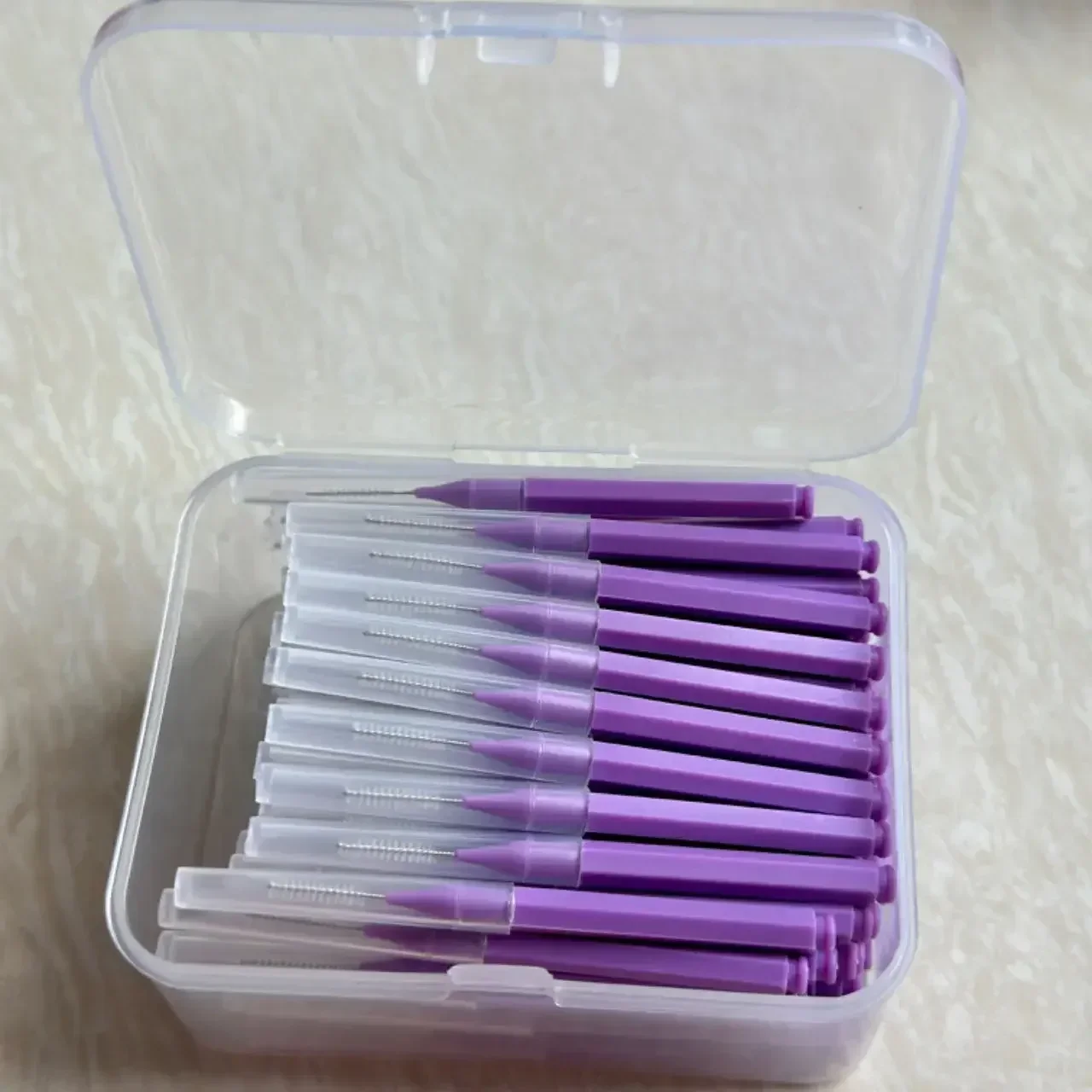 80pcs 0.7 mm purple