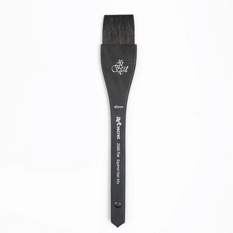 ArtSecret High Grade 2588F Oil Acrylic Watercolor Brush Synthetic Hair Free Style Multi-Functional Paint Tool Art Supplies