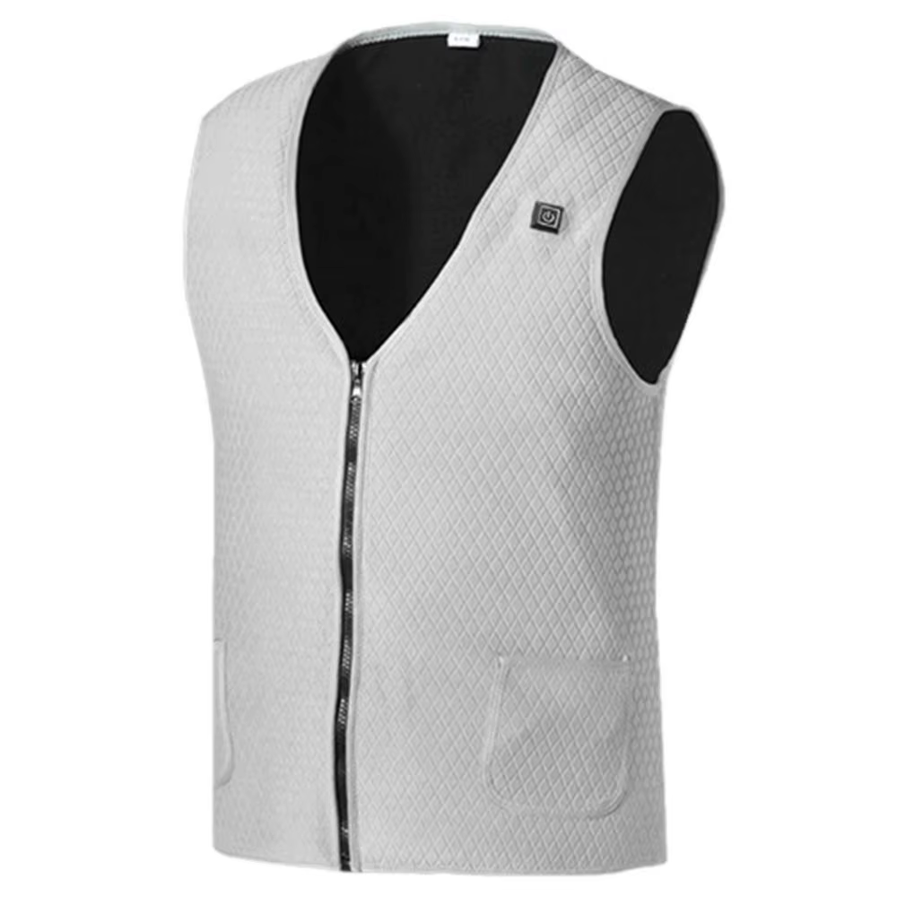 Electric Heated Jacket Men Women Sportswear Heated Coat Winter Skiing Electric Heated Vest USB Heating Jacket For Camping Hiking