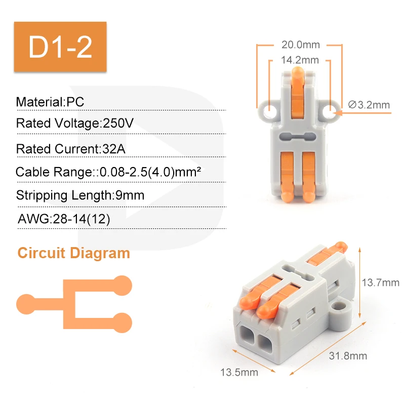 D1-2O 5PCS