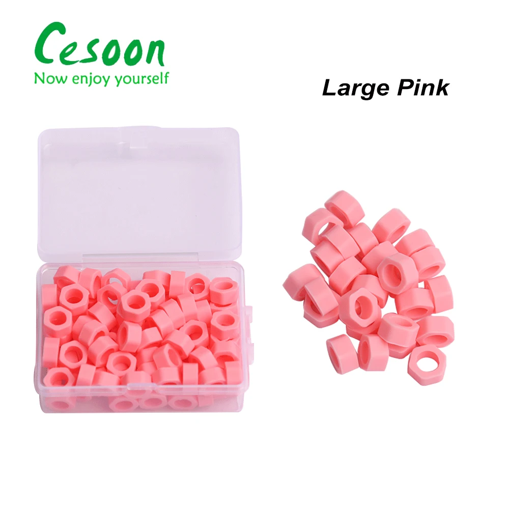 L Pink 100Pcs