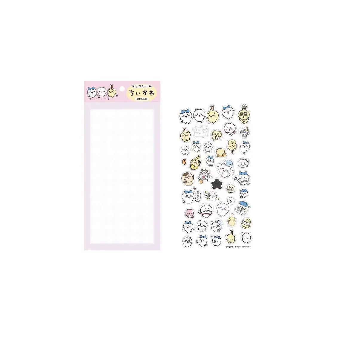 Kawaii Chiikawa Usagi Hachiware Stickers Pvc Stickers Self-mocking Bear Cute Decorative Handmade Sticker Tattoo for Kids