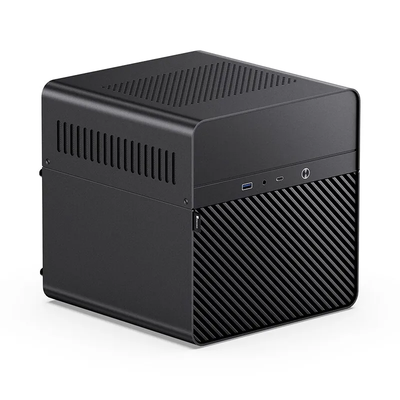 Jonsbo N2 Aluminum Mini ITX Small Case NAS Chassis Home Office Entertainment Game Computer Server ITX Host 5 Hard Disk Hot Plug
