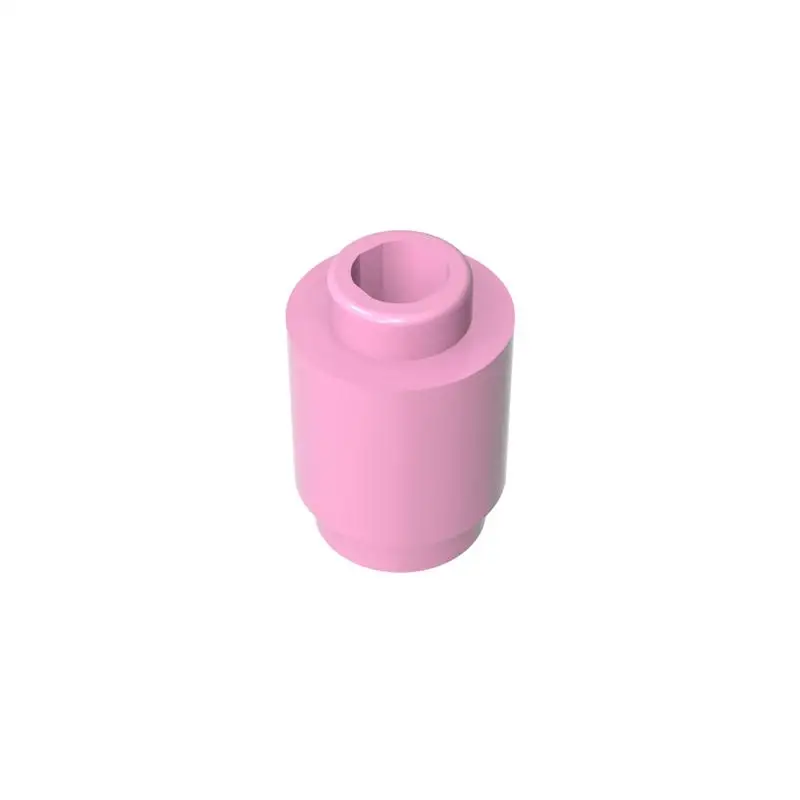Moc Brick Round 1x1 Open Stud Bricks Parts Compatible with 3062 Ideal Assemble Building Block Kids Adult Toys DIY Birthday Gift