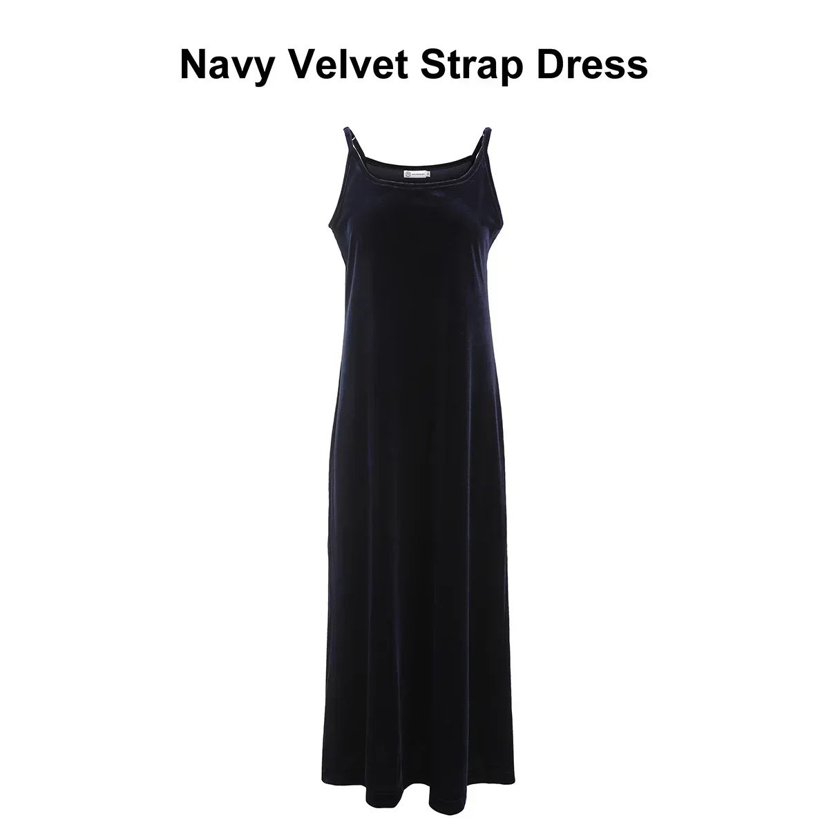 Navy Strap Dress
