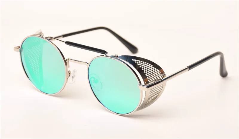 Silver Frame Green