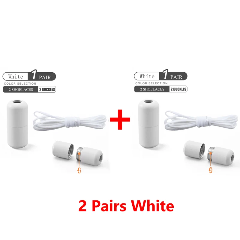 2 Pairs White