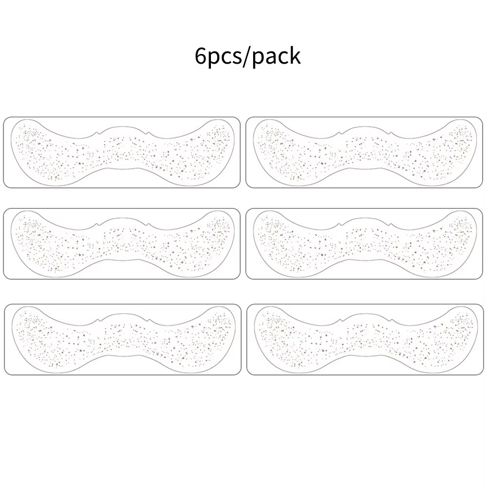 6pcs/pack Fake Freckles Tattoo Stickers for Women Freckles Makeup Stickers for Party Holiday Face Makeup Accessories