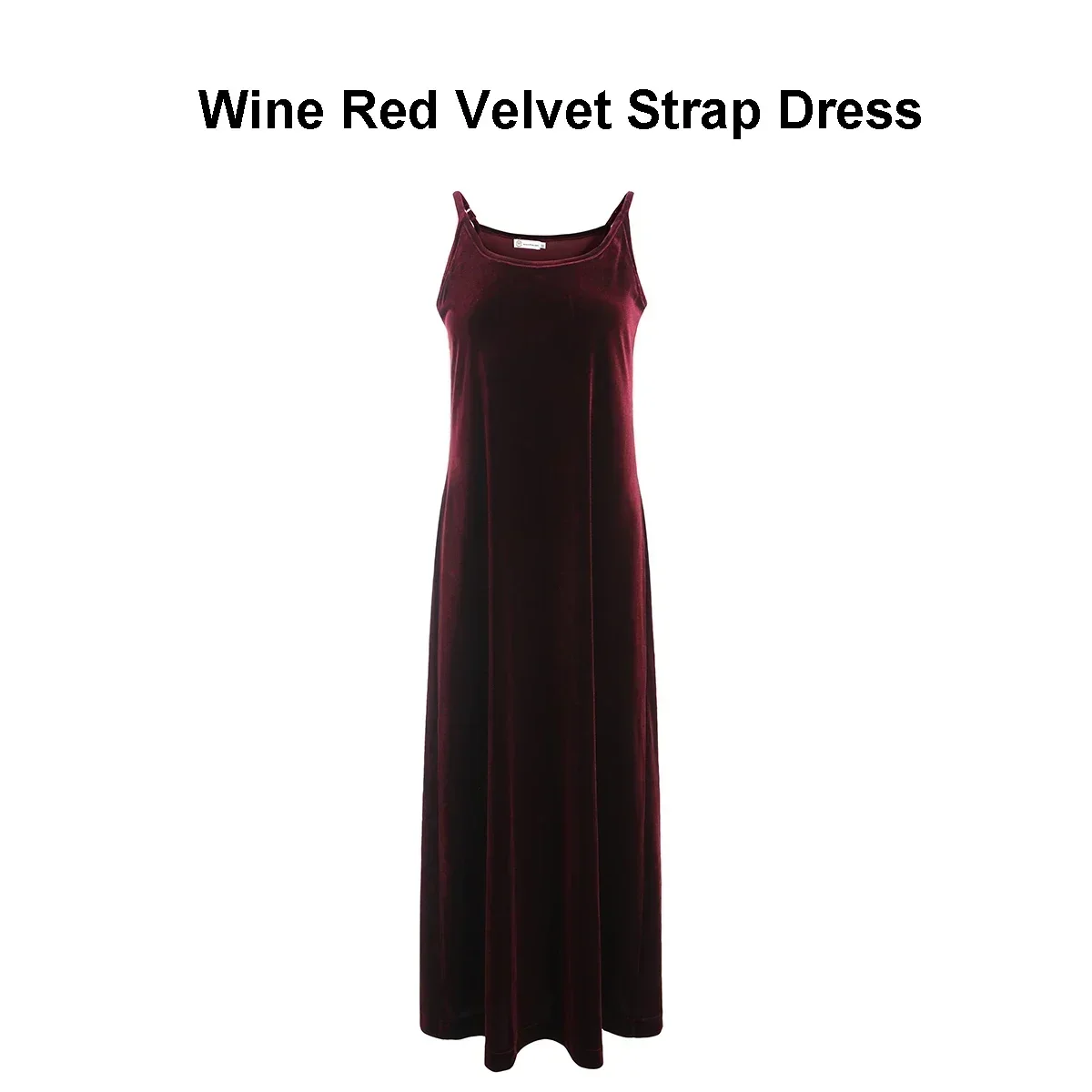 W-Red Strap Dress