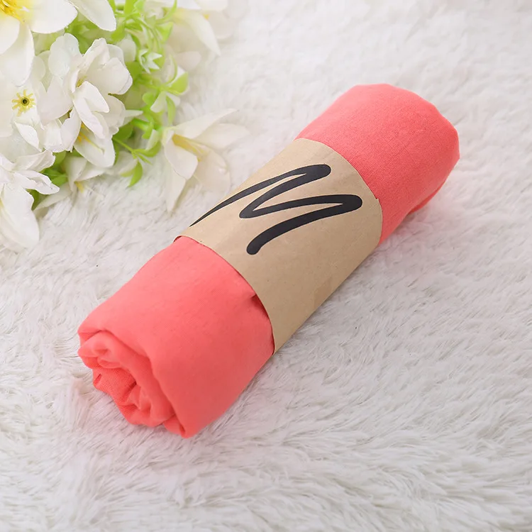 Hot Sells Soft Warm Scarf For Adult And Kids Women Luxury Shawl Wraps Hijabs For Woman Headband Scarves Men Wedding Present Gift