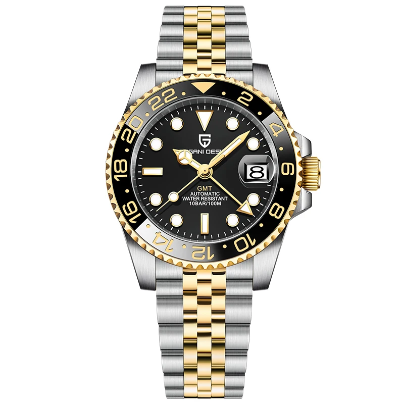 gold black
